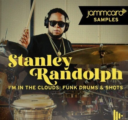 Jammcard Samples Stanley Randolph I'm In The Clouds Funky Drums and Shots WAV